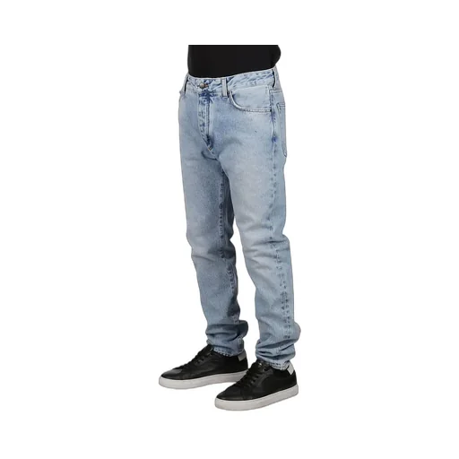Palm Angels Logo Printed Slim-Fit Jeans