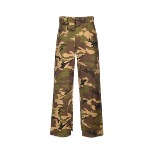 Palm Angels Camouflage Printed Pants