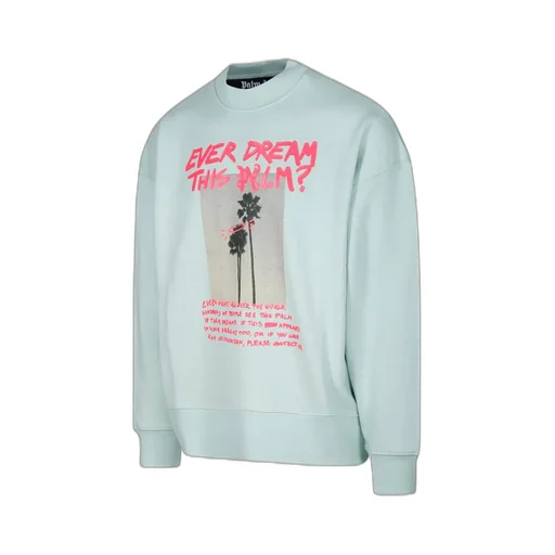 Palm Angels Graphic Printed Crewneck Sweatshirt