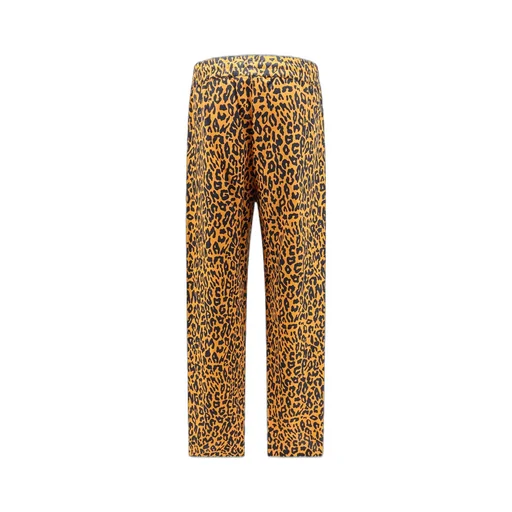 Palm Angels Cheetah-Printed Straight Leg Track Pants