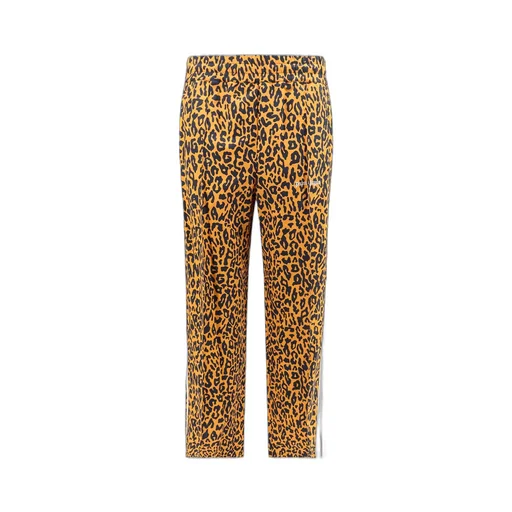 Palm Angels Cheetah-Printed Straight Leg Track Pants