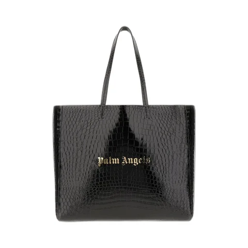 Palm Angels Logo Printed Large Tote Bag
