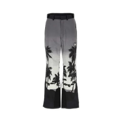 Palm Angels Palm Printed Straight Leg Padded Ski Bottoms