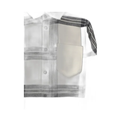 Palm Angels Checked Long-Sleeved Flannel Overshirt