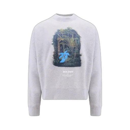 Palm Angels Graphic Printed Crewneck Sweatshirt