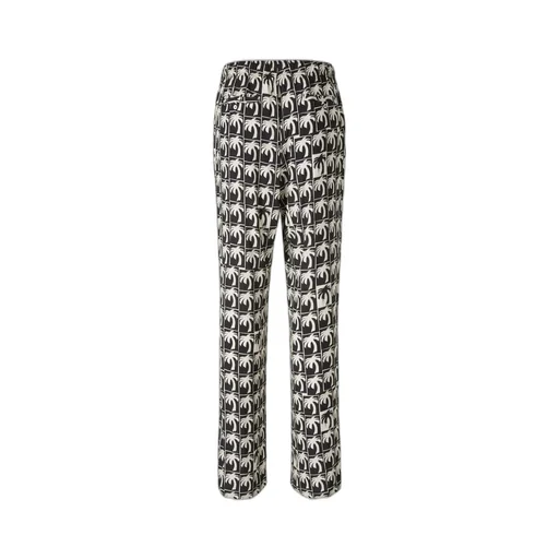 Palm Angels Palm-Tree Printed Drawstring Trousers