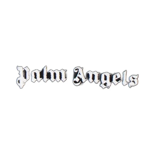 Palm Angels Logo Embroidered Knitted Jumper