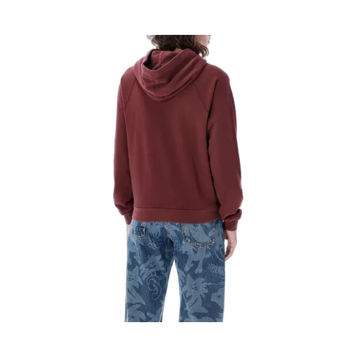 Palm Angels Pa Monogram Embroidered Drawstring Hoodie