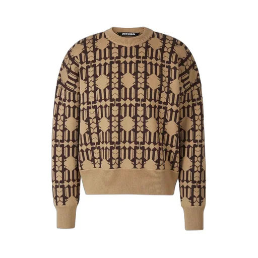 Palm Angels Monogram Knitted Sweater