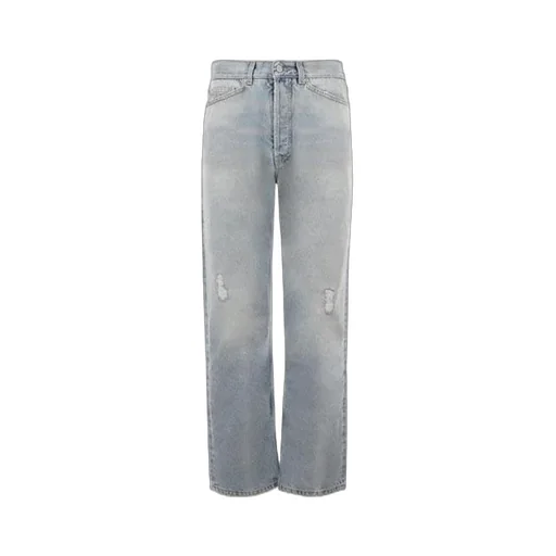 Palm Angels Distressed Loose-Fit Jeans