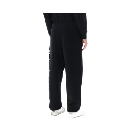 Palm Angels Drawstring Straight Leg Sweatpants
