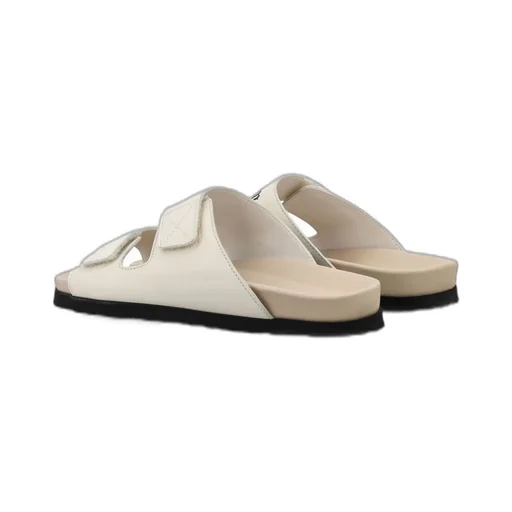 Palm Angels Logo Printed Double Strap Sandals
