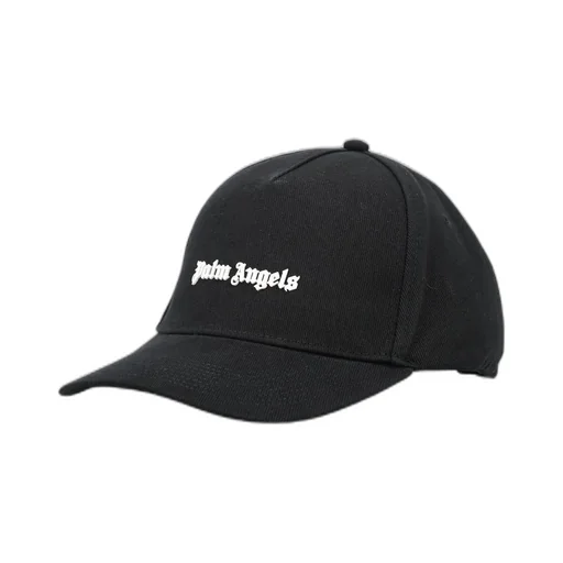 Palm Angels Logo Detailed Baseball Cap