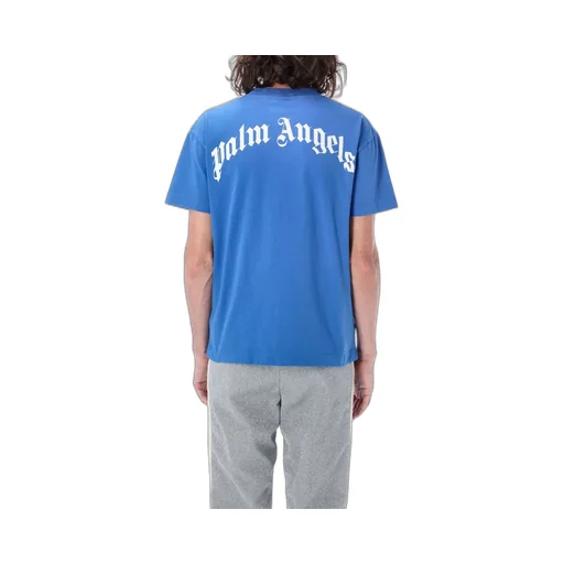 Palm Angels Shark Printed Crewneck T-Shirt