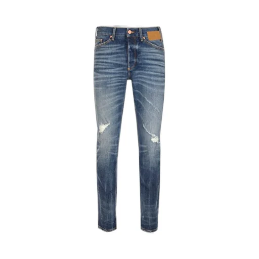 Palm Angels Distressed Slim-Fit Jeans
