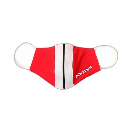 Palm Angels Logo Printed Face Mask