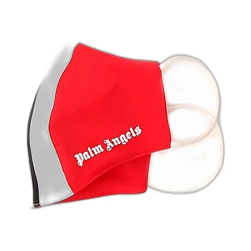 Palm Angels Logo Printed Face Mask
