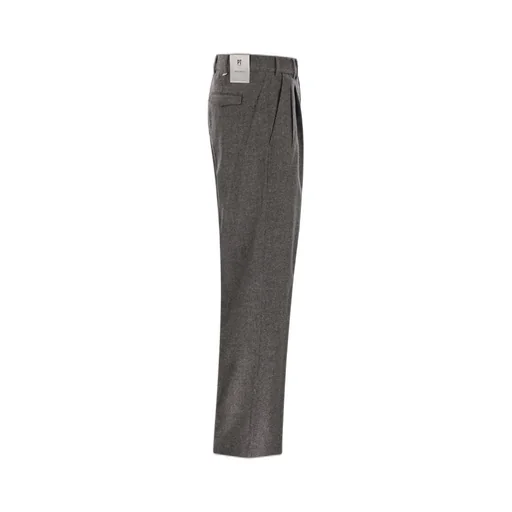 Pt Torino Pleated Straight-Leg Pants