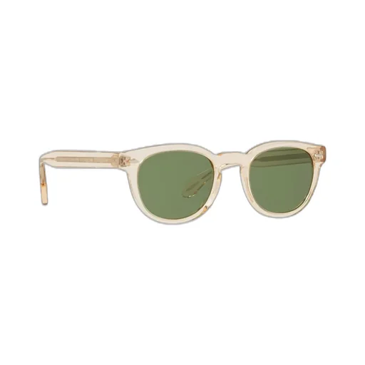 Oliver Peoples Sheldrake Round Frame Sunglasses