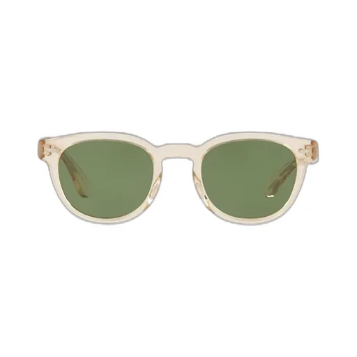 Oliver Peoples Sheldrake Round Frame Sunglasses