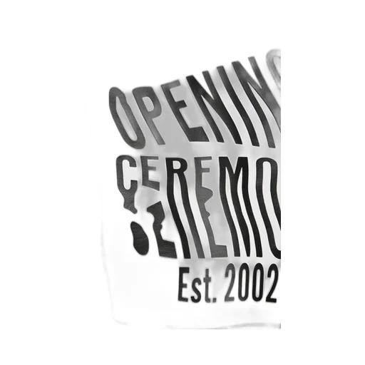 Opening Ceremony Warped Logo Printed Sweatshirt