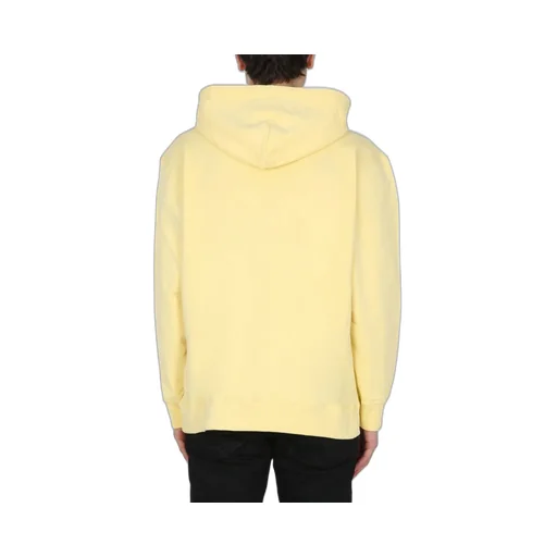 Opening Ceremony Warped Logo Printed Hoodie