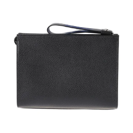 Orciani Logo Lettering Clutch Bag