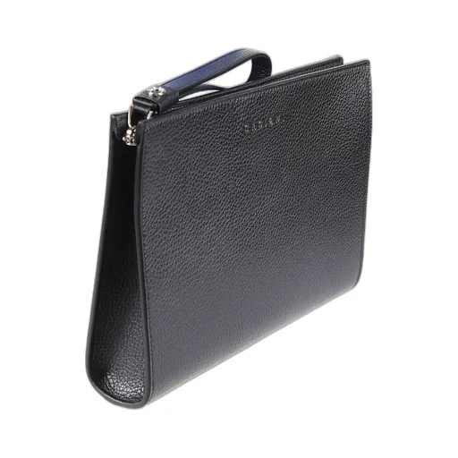 Orciani Logo Lettering Clutch Bag