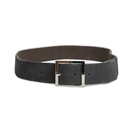 Orciani Logo Embossed Buckle Belt