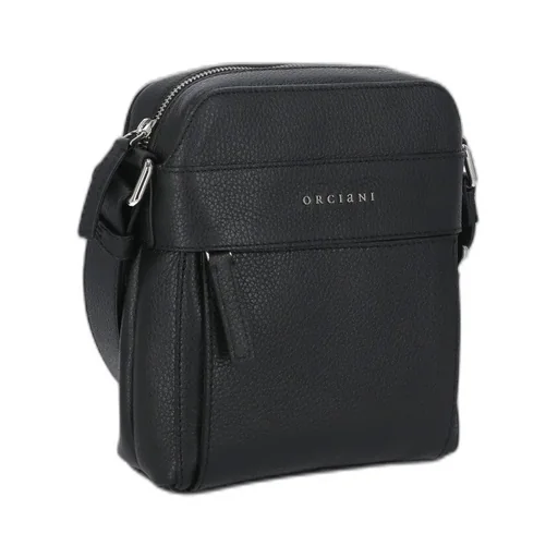 Orciani Mini Micron Logo Lettering Messenger Bag
