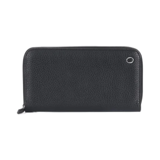 Orciani Logo-Plaque Zipped Wallet