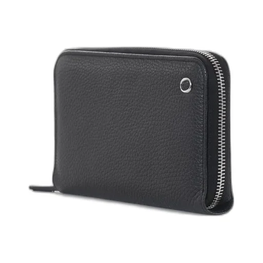 Orciani Logo-Plaque Zipped Wallet