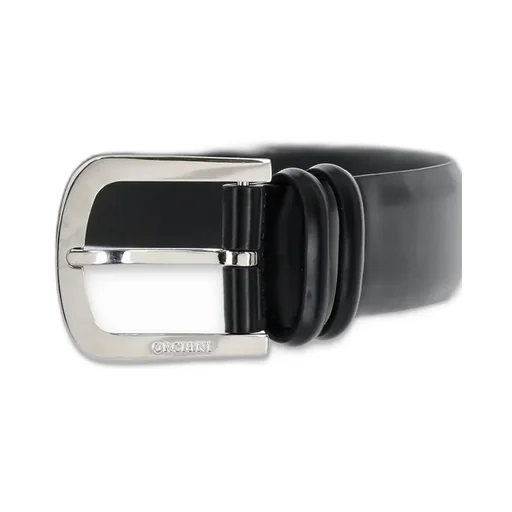 Orciani Classic Logo-Engraved Buckle Belt