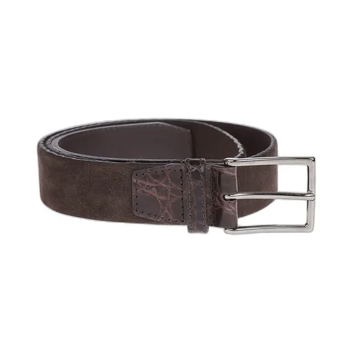 Orciani Embossed Buckle Belt