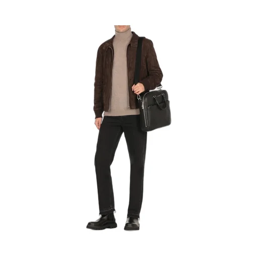 Orciani Logo Lettering Business Bag