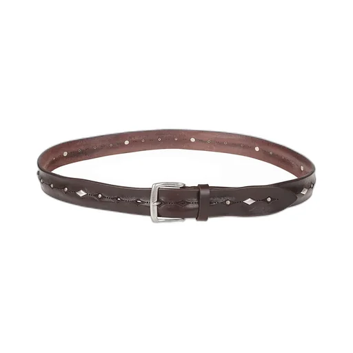 Orciani Studded Buckled Belt