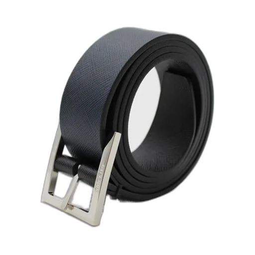 Orciani Saffiano Double Reversible Leather Belt