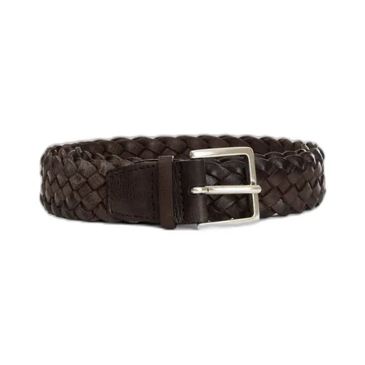 Orciani Chevrette Braided Nabuck Belt