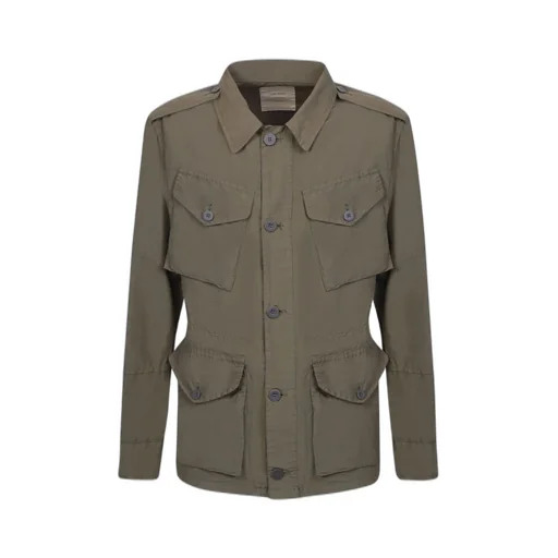 Original Vintage Military Buttoned Coat