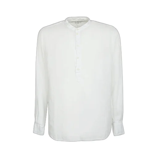 Original Vintage Mandarin Collar Linen Shirt