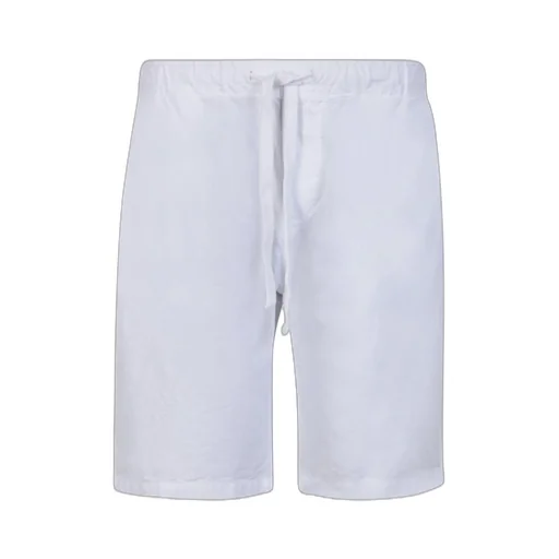 Original Vintage White Cotton Bermuda Shorts