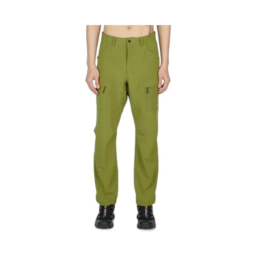 Ostrya Yarrow Logo-Printed Mid-Rise Trousers