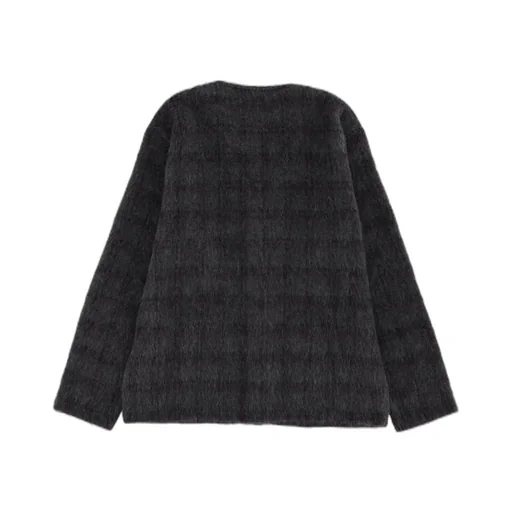 Our Legacy Checked Buttoned Cardigan
