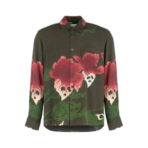 Our Legacy Floral Print Long-Sleeve Shirt