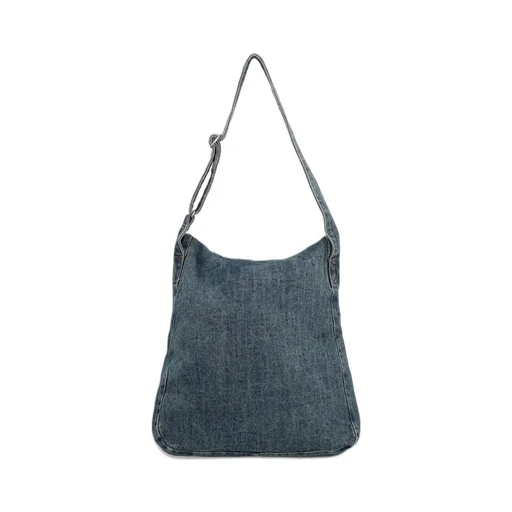 Our Legacy Foldover-Top Denim Shoulder Bag
