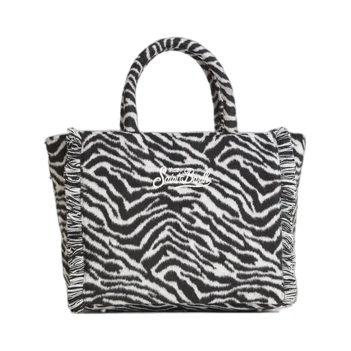 Mc2 Saint Barth Colette Zebra Shoulder Bag