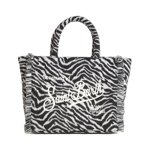 Mc2 Saint Barth Colette Zebra Shoulder Bag
