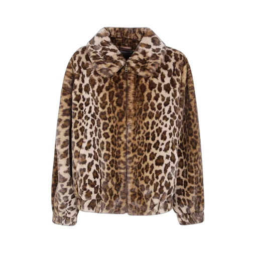 Mc2 Saint Barth Aveline Faux Fur Jacket