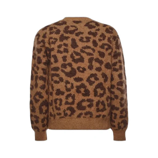 Mc2 Saint Barth Leopard Print Jumper
