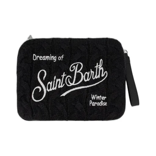 Mc2 Saint Barth Woven Clutch Bag